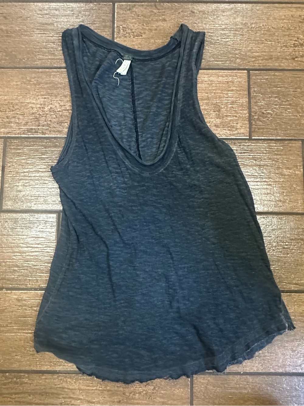 We The Free Women's Dark Charcoal Scoop Neck Tank
